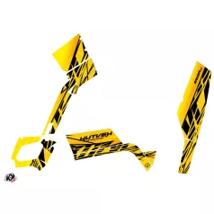   Karosszéria védő dekor matrica készlet Quad CAN-AM Eraser Sárga Széria