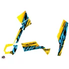 Karosszéria védő dekor matrica készlet Quad CAN-AM Eraser Sárga/Kék Széria