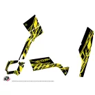 Karosszéria védő dekor matrica készlet Quad CAN-AM Eraser fluo Sárga Széria