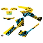 Karosszéria védő dekor matrica készlet Quad CAN-AM Eraser Sárga/Kék Széria