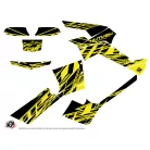 Karosszéria védő dekor matrica készlet Quad CAN-AM Eraser fluo Sárga Széria
