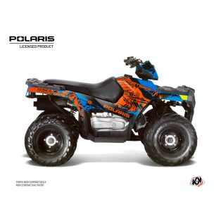   Karosszéria védő dekor matrica készlet Quad POLARIS Chaser Kék Széria