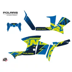   Karosszéria védő dekor matrica készlet Quad POLARIS Stun Kék Széria
