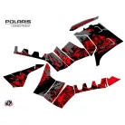 Karosszéria védő dekor matrica készlet Quad POLARIS Chaser Fekete Széria