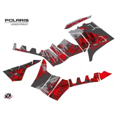   Karosszéria védő dekor matrica készlet Quad POLARIS Chaser Szürke Széria