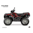 Karosszéria védő dekor matrica készlet Quad POLARIS Epik Fekete Széria