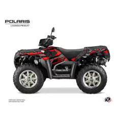   Karosszéria védő dekor matrica készlet Quad POLARIS Epik Fekete Széria