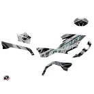 Karosszéria védő dekor matrica készlet Quad CF MOTO Brush Szürke Széria