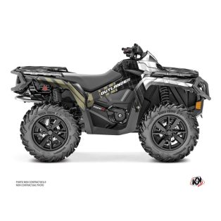   Karosszéria védő dekor matrica készlet Quad CAN-AM Kinetik Kréta Széria