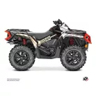 Karosszéria védő dekor matrica készlet Quad CAN-AM Kinetik Homokszínű Széria