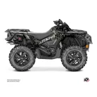 Karosszéria védő dekor matrica készlet Quad CAN-AM Leaf Kréta Széria