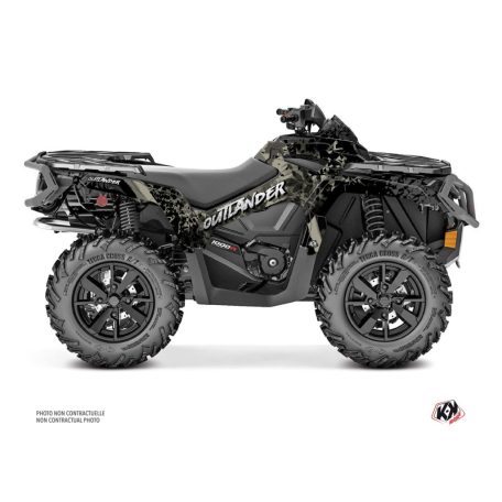Karosszéria védő dekor matrica készlet Quad CAN-AM Leaf Kréta Széria