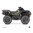 Karosszéria védő dekor matrica készlet Quad CAN-AM Leaf Homokszínű Széria