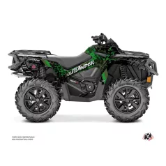   Karosszéria védő dekor matrica készlet Quad CAN-AM Leaf Zöld Széria