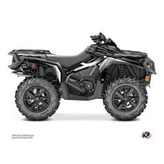   Karosszéria védő dekor matrica készlet Quad CAN-AM Spear Szürke Széria