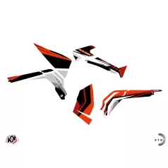   Karosszéria védő dekor matrica készlet Quad CAN-AM Spear Piros Széria