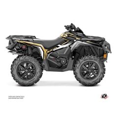  Karosszéria védő dekor matrica készlet Quad CAN-AM Spear Homokszínű Széria