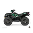 Karosszéria védő dekor matrica készlet Quad POLARIS Jungle Fekete/Zöld Széria
