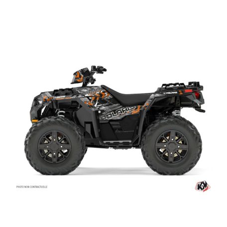Karosszéria védő dekor matrica készlet Quad POLARIS Lifter Narancs Széria