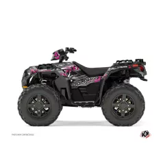   Karosszéria védő dekor matrica készlet Quad POLARIS Lifter Rose Széria