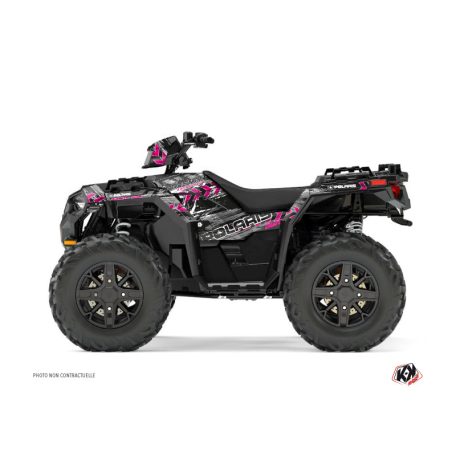 Karosszéria védő dekor matrica készlet Quad POLARIS Lifter Rose Széria
