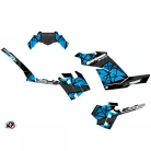 Karosszéria védő dekor matrica készlet Quad POLARIS Spin Kék Széria