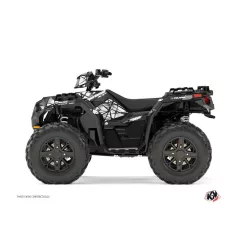   Karosszéria védő dekor matrica készlet Quad POLARIS Spin Szürke Széria