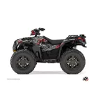 Karosszéria védő dekor matrica készlet Quad POLARIS Lifter Piros Széria