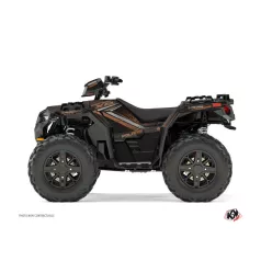   Karosszéria védő dekor matrica készlet Quad POLARIS Rock Gesztenye Széria