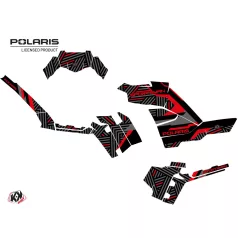   Karosszéria védő dekor matrica készlet Quad POLARIS Epik Fekete Széria