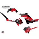 Karosszéria védő dekor matrica készlet Quad POLARIS Stun Fekete Széria