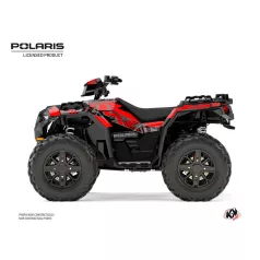   Karosszéria védő dekor matrica készlet Quad POLARIS Stun Fekete Széria