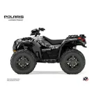 Karosszéria védő dekor matrica készlet Quad POLARIS Stun Szürke Széria