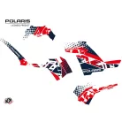 Karosszéria védő dekor matrica készlet Quad POLARIS Stun Fehér Széria