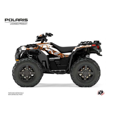Karosszéria védő dekor matrica készlet Quad POLARIS Stun Cuivre Széria