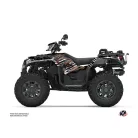 Karosszéria védő dekor matrica készlet Quad POLARIS Jungle Gesztenye Széria