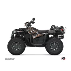   Karosszéria védő dekor matrica készlet Quad POLARIS Jungle Gesztenye Széria