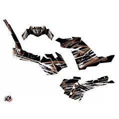   Karosszéria védő dekor matrica készlet Quad POLARIS Jungle Gesztenye Széria