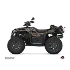 Karosszéria védő dekor matrica készlet Quad POLARIS Lifter Gesztenye Széria