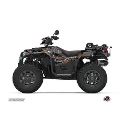   Karosszéria védő dekor matrica készlet Quad POLARIS Lifter Gesztenye Széria
