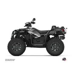   Karosszéria védő dekor matrica készlet Quad POLARIS Rock Szürke Széria
