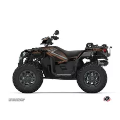   Karosszéria védő dekor matrica készlet Quad POLARIS Rock Gesztenye Széria