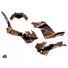   Karosszéria védő dekor matrica készlet Quad POLARIS Spin Gesztenye Széria