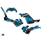 Karosszéria védő dekor matrica készlet Quad POLARIS Spin Kék Széria