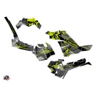 Karosszéria védő dekor matrica készlet Quad POLARIS Evil Szürke/Zöld Széria