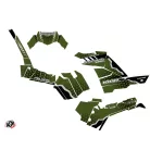 Karosszéria védő dekor matrica készlet Quad POLARIS Splinter Zöld Széria