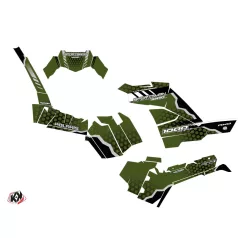   Karosszéria védő dekor matrica készlet Quad POLARIS Splinter Zöld Széria
