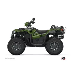   Karosszéria védő dekor matrica készlet Quad POLARIS Redrock Zöld Széria