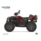 Karosszéria védő dekor matrica készlet Quad POLARIS Chaser Fekete Széria