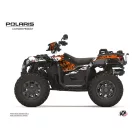 Karosszéria védő dekor matrica készlet Quad POLARIS Chaser Fehér Széria